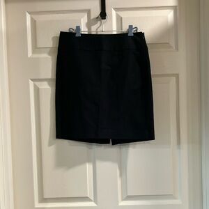 Banana Republic Black Pencil Mini Skirt with Slit
